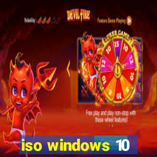 iso windows 10